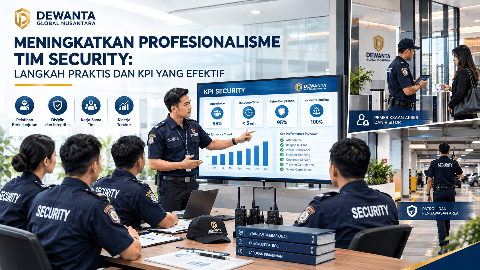 Meningkatkan Profesionalisme Tim Security: Langkah Praktis dan KPI yang Efektif
