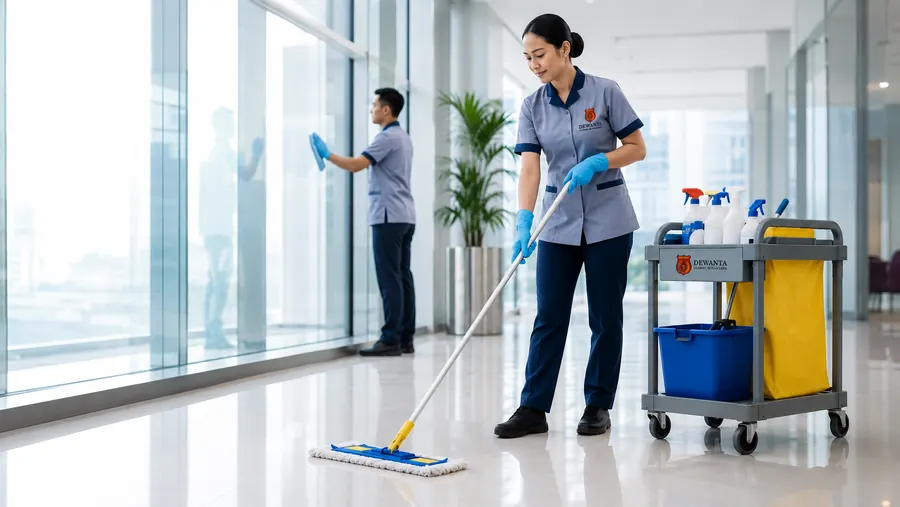 Cleaning Services (Layanan Kebersihan Komersial)